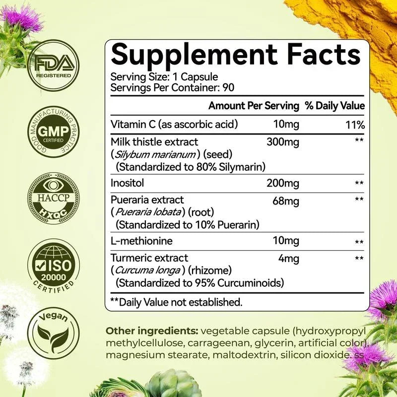 Uvora - Milk Thistle Detox