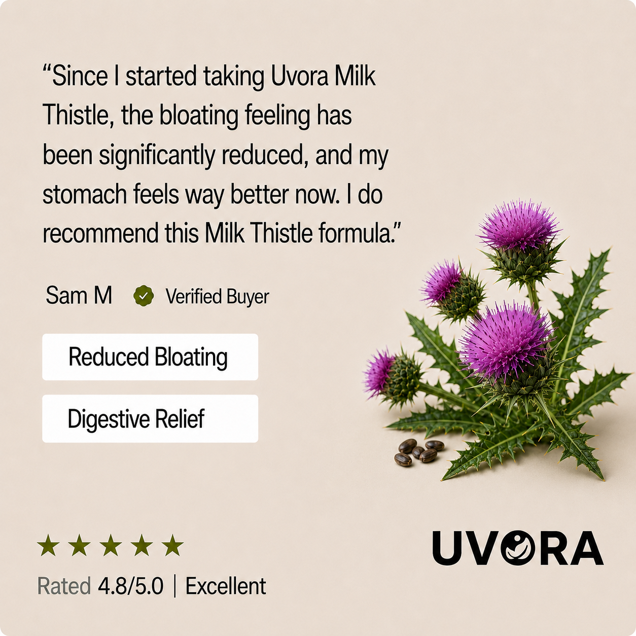 Uvora - Milk Thistle Support