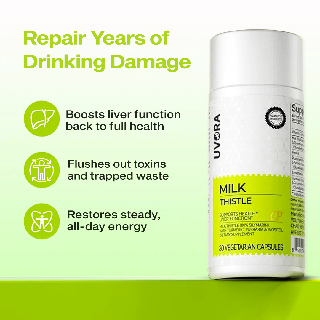 Uvora - Milk Thistle Detox 2.0