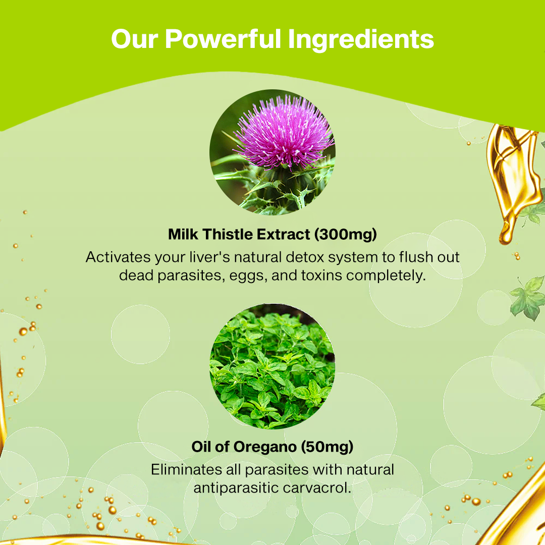 Uvora - Milk Thistle Parasite Detox