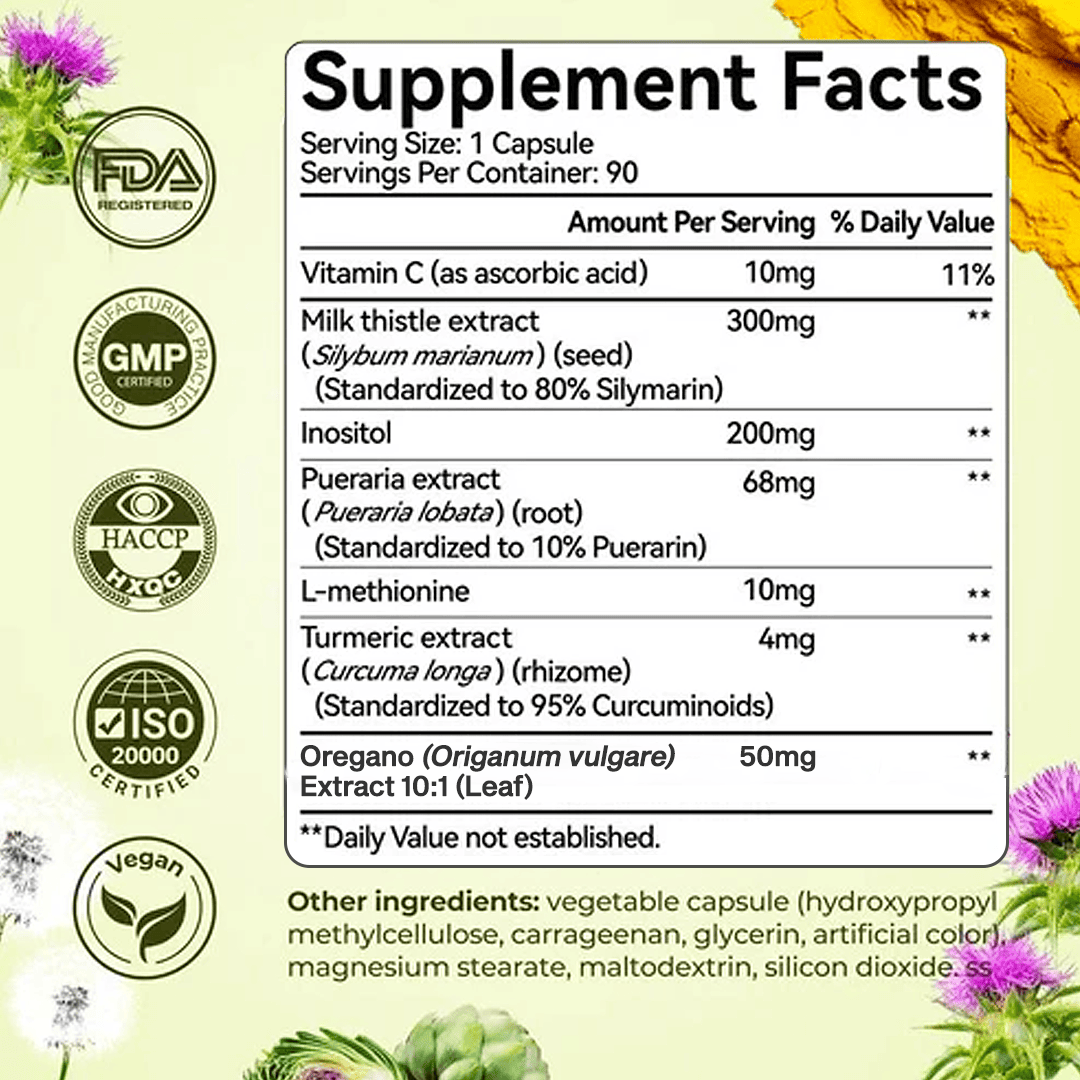 Uvora - Milk Thistle Detox 2.0